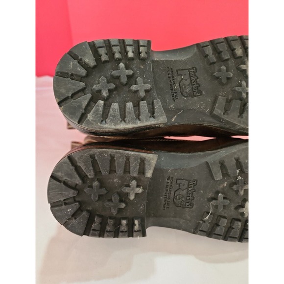 Timberland PRO Women's Hightower 6" Alloy Toe Waterproof Work Boot Brown 11 - Picture 11 of 12